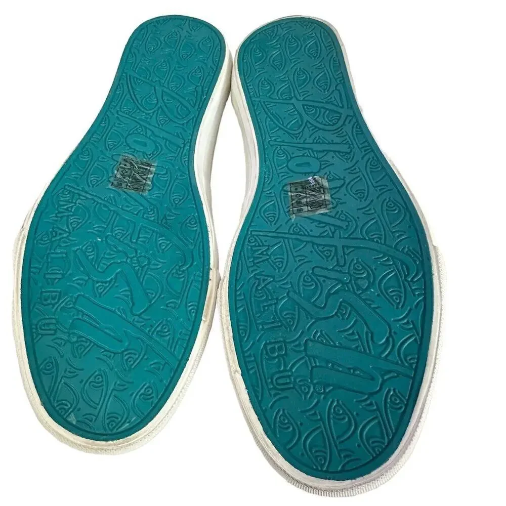 Blowfish Malibu Marley Slip-On Low Top Sneakers Gray stripe  Women’s Size 9‎ - Picture 10 of 12